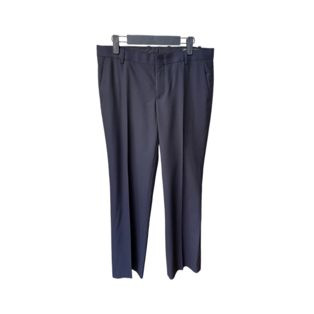J. Crew Collection Women’s navy Blue Wool Trousers Loro Piana Fabric Size 4